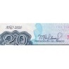 Cuba - Pick 122nr (remplacement) - 20 pesos - Série CZ-34 - 2020 - Etat : NEUF