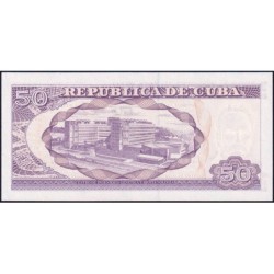 Cuba - Pick 123j - 50 pesos - Série BM-55 - 2015 - Etat : NEUF