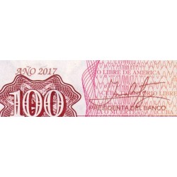 Cuba - Pick 129i - 100 pesos - Série AK-02 - 2017 - Etat : NEUF