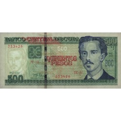 Cuba - Pick 131d - 500 pesos - Série IE-31 - 2022 - Etat : pr.NEUF