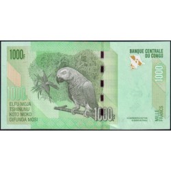 Rép. Démocr. du Congo - Pick 101c - 1'000 francs - Série QD T - 30/06/2020 - Etat : NEUF