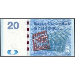 Hong Kong - Standard Ch. Bank - Pick 297e - 20 dollars - Série EM - 01/01/2016 - Etat : NEUF