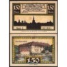 Russie - Notgeld - Insterburg (Tcherniakhovsk) - 1,50 mark - Série O - 1922 - Etat : SPL