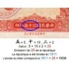 Chine - Central Bank of China - Pick 211a_1 - 1 yüan - Série F - 1936 - Etat : SUP+