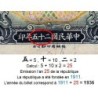 Chine - Central Bank of China - Pick 214a - 10 yüan - Série X X/A - 1936 - Etat : TTB