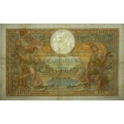 F 24-12a - 10/08/1933 - 100 francs - Merson grands cartouches - Série J.41415 - Etat : TTB