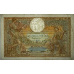 F 24-12a - 10/08/1933 - 100 francs - Merson grands cartouches - Série H.41432 - Etat : TTB