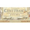 F 24-12a - 23/11/1933 - 100 francs - Merson grands cartouches - Série W.41984 - Remplacem. - Etat : TB