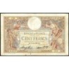 F 24-12a - 14/12/1933 - 100 francs - Merson grands cartouches - Série X.42147 - Etat : TB+