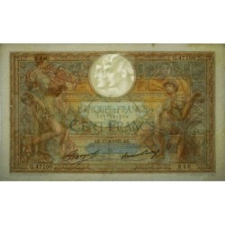 F 24-14 - 17/01/1935 - 100 francs - Merson grands cartouches - Série G.47100 - Etat : SUP