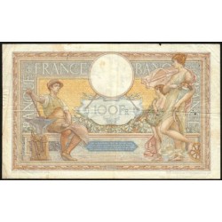 F 24-14 - 17/01/1935 - 100 francs - Merson grands cartouches - Série V.47346 - Etat : TB