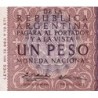 Argentine - Pick 263b_2 - 1 peso - Série D - 1956 - Etat : pr.NEUF