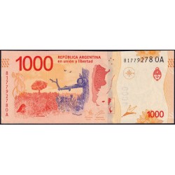 Argentine - Pick 366_5b - 1'000 pesos - Série OA - 2020 - Etat : NEUF