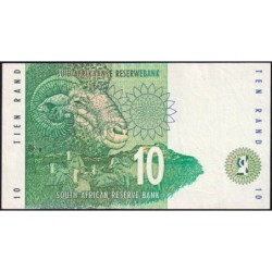 Afrique du Sud - Pick 123a - 10 rand - Série EB A - 1993 - Etat : SUP