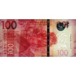 Hong Kong - Bank of China - Pick 350b - 100 dollars - Série CQ - 01/01/2021 - Etat : NEUF