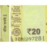 Inde - Pick 110d_1 - 20 rupees - Série 32M - Lettre A - 2022 - Etat : NEUF