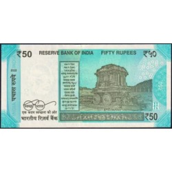 Inde - Pick 111f_1 - 50 rupees - Série 3LG - Sans lettre - 2022 - Etat : NEUF