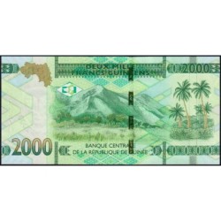 Guinée - Pick 48Ab - 2'000 francs guinéens - Série FV - 2022 - Etat : NEUF