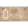 Algérie - Pick 107b_2 - 1'000 francs - Série Y.1646 - 07/07/1955 - OAS - Etat : B