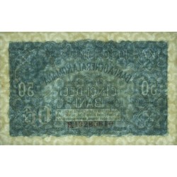 Roumanie - Pick M2a_2 - 50 bani - Série E - 1917 - Etat : NEUF