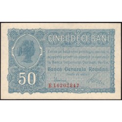 Roumanie - Pick M2a_2 - 50 bani - Série E - 1917 - Etat : pr.NEUF