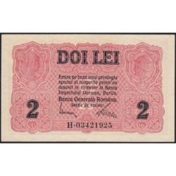 Roumanie - Pick M4a - 2 lei - Série H - 1917 - Etat : pr.NEUF