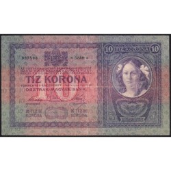 Roumanie - Pick R1 - 10 kronen - Série 2984 - 1919 - Etat : TTB+