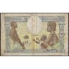 Madagascar - Pick 40b - 100 francs - Série E.605 - 1937 - Etat : B