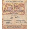 Algérie - Pick 119a_2- 10 nouv. francs - Série J.516 - 25/11/1960 - Etat : TB-