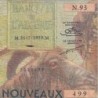 Algérie - Pick 118a_1 - 5 nouv. Francs - Série N.93 - 31/07/1959 - Etat : B+