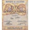 Algérie - Pick 119a_1- 10 nouv. francs - Série Q.25 - 31/07/1959 - Etat : TTB