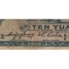 Chine - Central Bank of China - Pick 218a_2 - 10 yüan - Série A/K X - 1936 - Etat : TB-