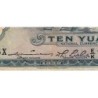 Chine - Central Bank of China - Pick 218d - 10 yüan - Série E/K X - 1936 - Etat : TB