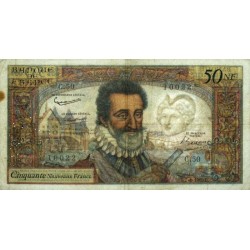 F 58-05 - 07/04/1960 - 50 nouv. francs - Henri IV - Série C.50 - Etat : TB