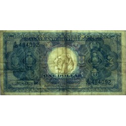 Malaisie et Bornéo Britannique - Pick 1a - 1 dollar - Série A/10 - 21/03/1953 - Etat : TB