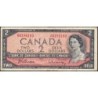 Canada - Pick 76b - 2 dollars - Série A/R - 1954 (1961) - Etat : TB