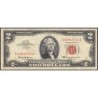 Etats Unis - Pick 382a - 2 dollars - Série A A - 1963 - Etat : TTB