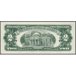 Etats Unis - Pick 382a - 2 dollars - Série A A - 1963 - Etat : NEUF