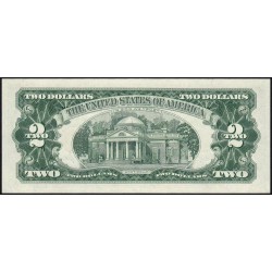 Etats Unis - Pick 382a - 2 dollars - Série A A - 1963 - Etat : NEUF