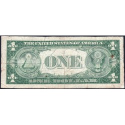 Etats Unis - Pick 416D2d - 1 dollar - Série W F - 1935 D - Etat : B-