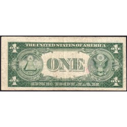 Etats Unis - Pick 416D2e - 1 dollar - Série R G - 1935 E - Etat : TB-