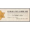 Etats Unis - Tract antisémite - Pick 416a - 1 dollar - Série Y A - 1935 A (1940) - Etat : SUP