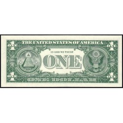 Etats Unis - Pick 443a - 1 dollar - Série B A - 1963 - New York - Etat : NEUF