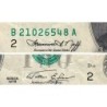 Etats Unis - Pick 461 - 2 dollars - Série B A - 1976 - New York - Etat : TB