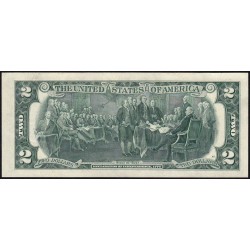 Etats Unis - Pick 461 - 2 dollars - Série B A - 1976 - New York - Etat : pr.NEUF