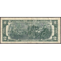 Etats Unis - Pick 461 - 2 dollars - Série B A - 1976 - New York - Etat : TB-