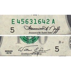 Etats Unis - Pick 461 - 2 dollars - Série E A - 1976 - Richmond - Etat : TTB+