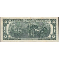 Etats Unis - Pick 461 - 2 dollars - Série H A - 1976 - Saint-Louis - Etat : TTB