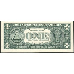 Etats Unis - Pick 480b_1 - 1 dollar - Série B A - 1988 A - New York - Etat : SUP+