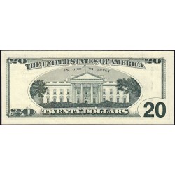 Etats Unis - Pick 507r_1 (remplac.) - 20 dollars - Série BB * - 1999 - New York - Etat : pr.NEUF